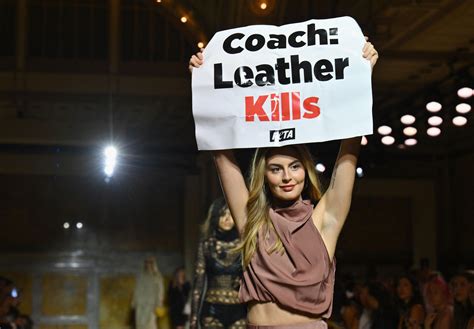 burberry protest 2014|Another PETA Protestor Crashed a Fashion Show, .